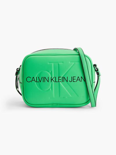 Calvin Klein Táskák & Kiegészítők HU592820 | Calvin Klein Faux Bőr Női Crossbody Táska Türkiz